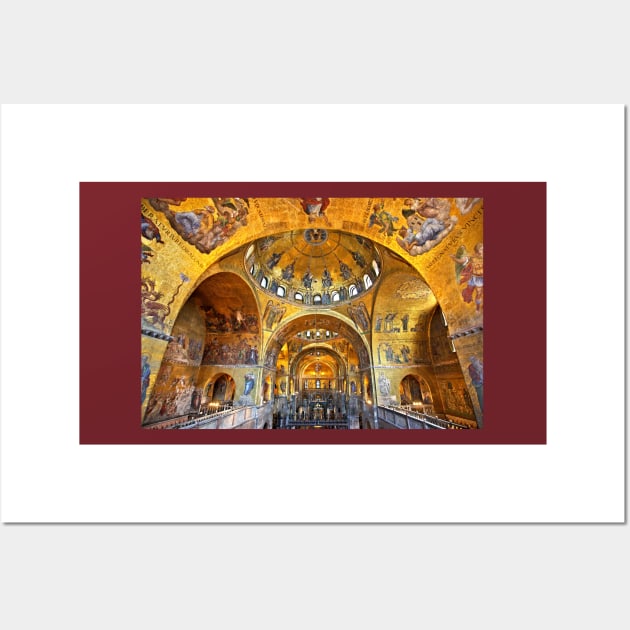 The Golden Basilica Wall Art by Cretense72